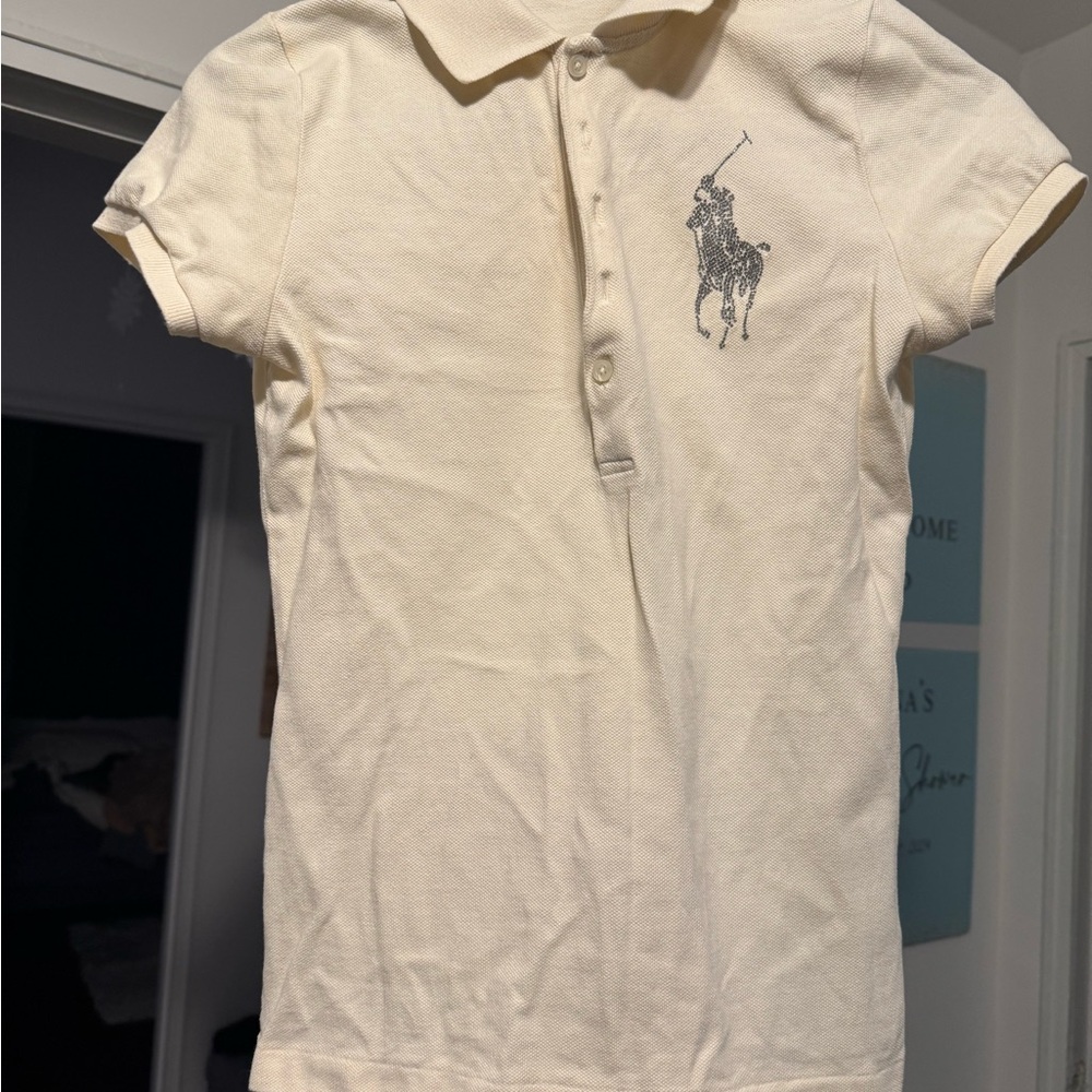 Ralph Lauren Cream Polo Shirt